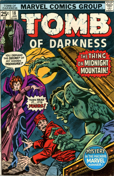 Tomb of Darkness #18 - Vg+