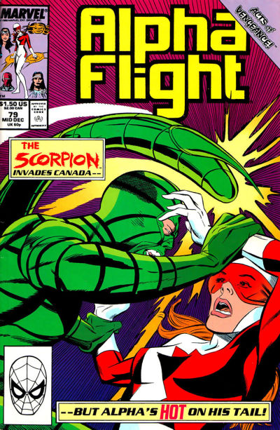 Alpha Flight #79-Near Mint (9.2 - 9.8)