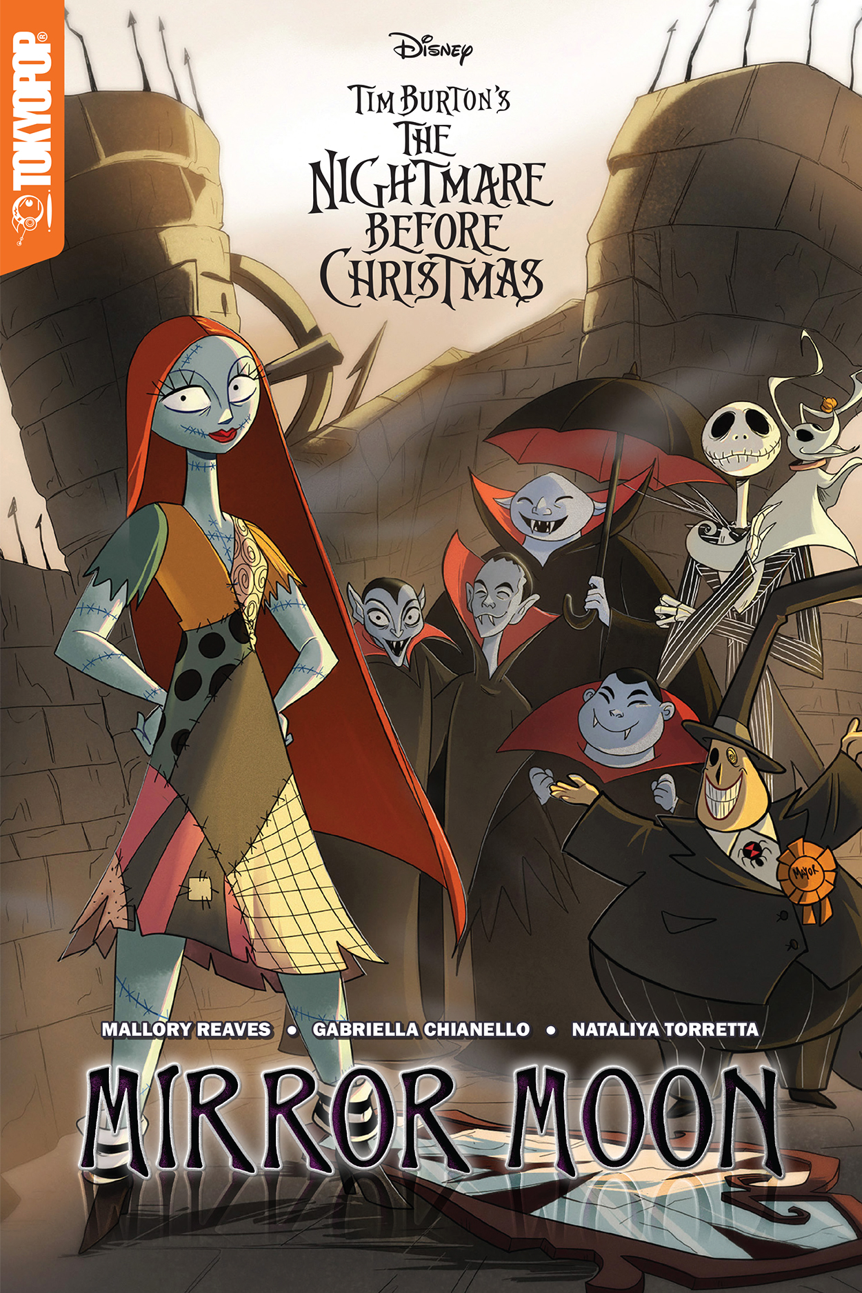 Nightmare Before Christmas Mirror Moon Graphic Novel