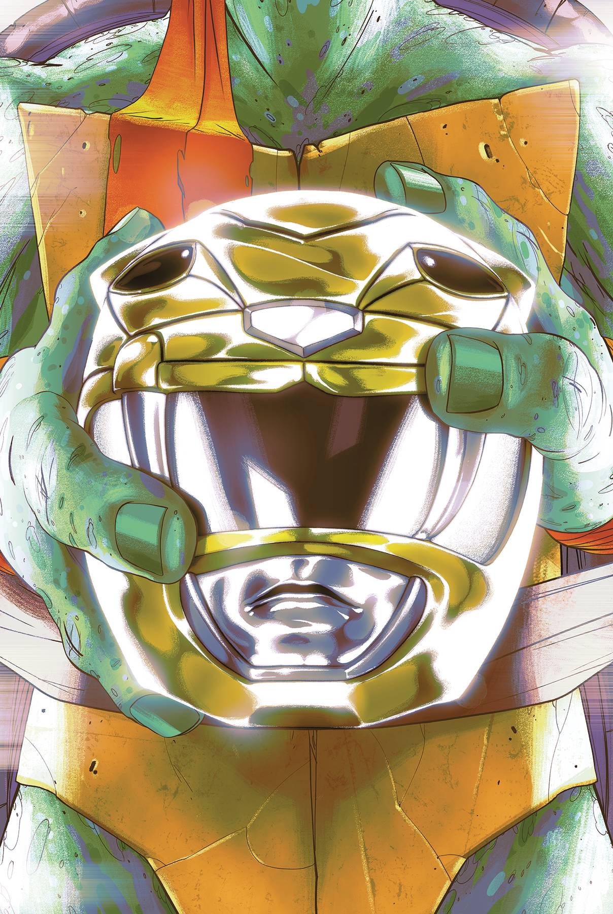 Power Rangers Teenage Mutant Ninja Turtles #2 Mike Montes 