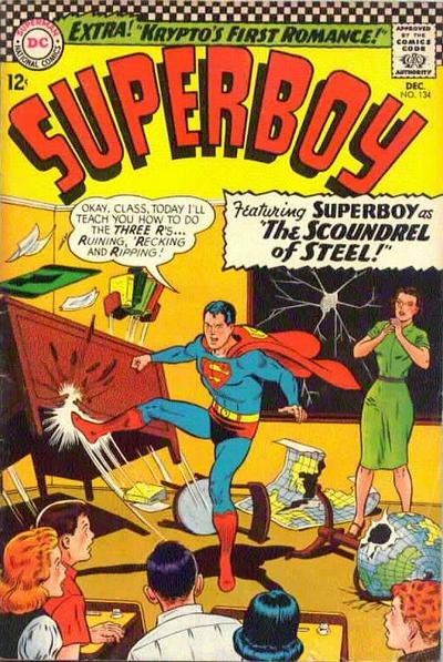 Superboy #134 [Centerfold Detached]