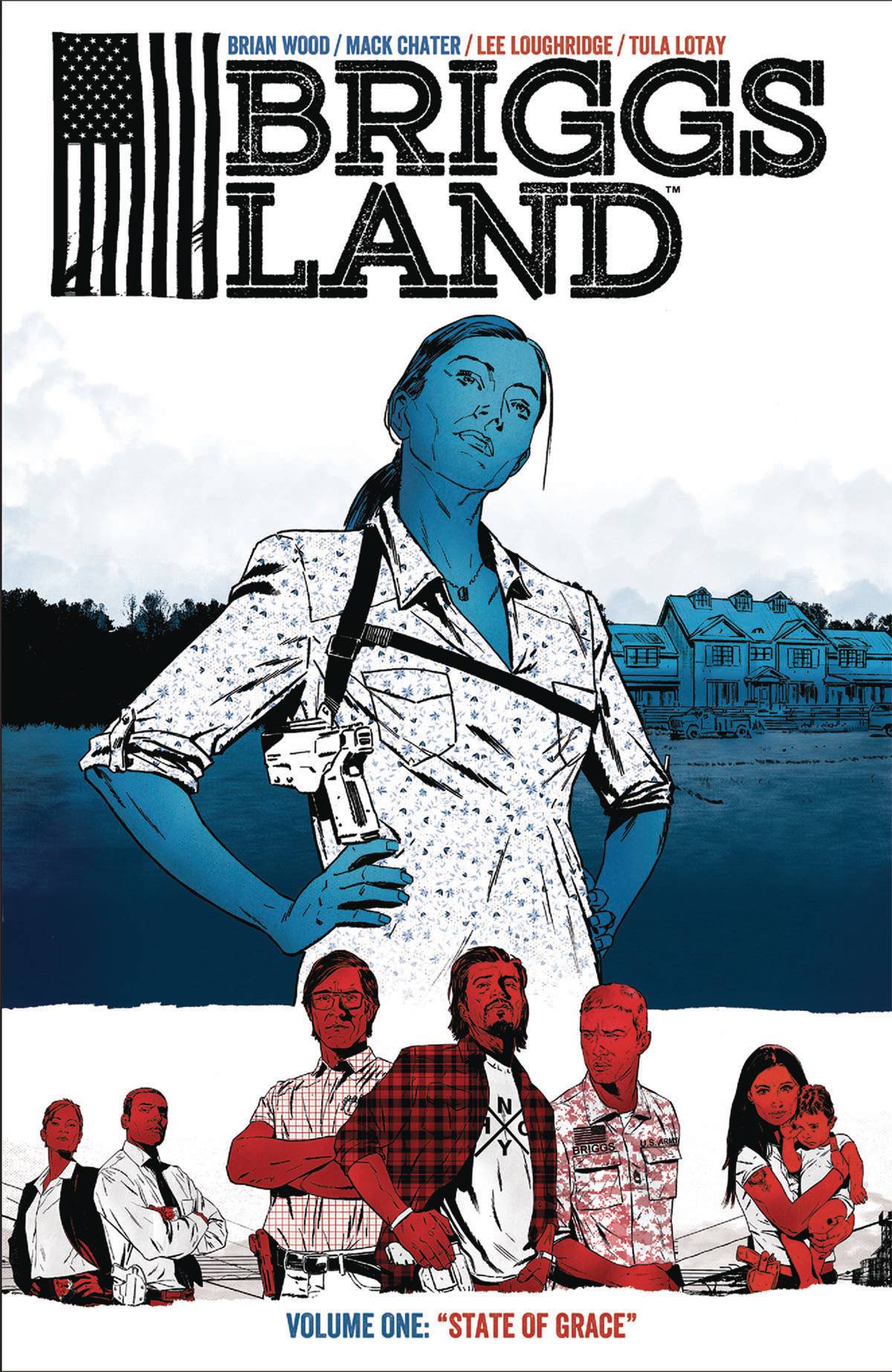 Briggs Land Graphic Novel Volume 1 State of Grace