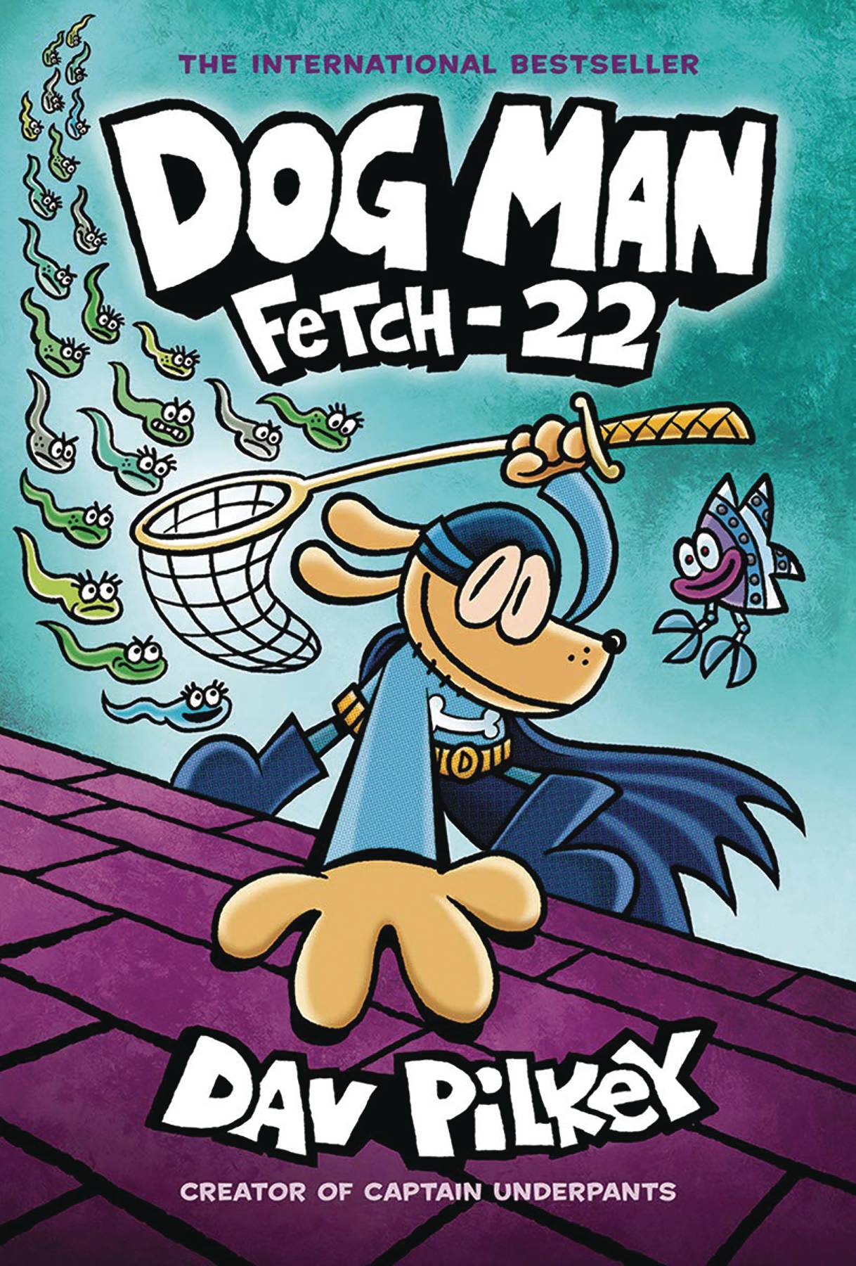Dog Man Hardcover Graphic Novel With Dust Jacket Volume 8 Fetch 22