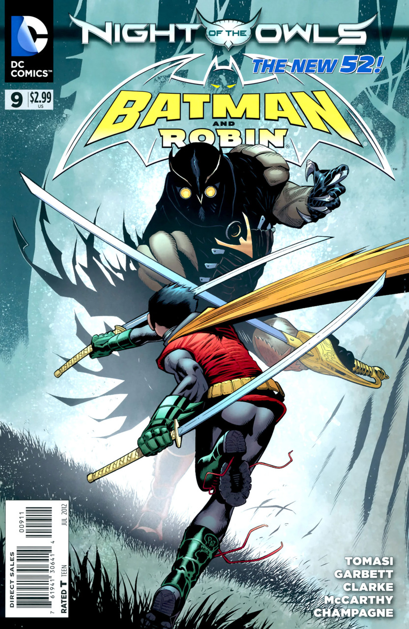 Batman and Robin #9 (Nite of the Owls) (2011)