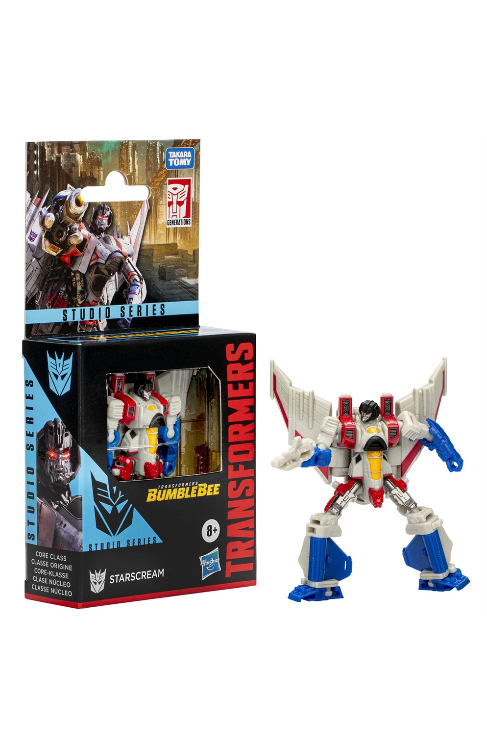 Transformers Studio Series Core Bumblebee Starscream Action Figure