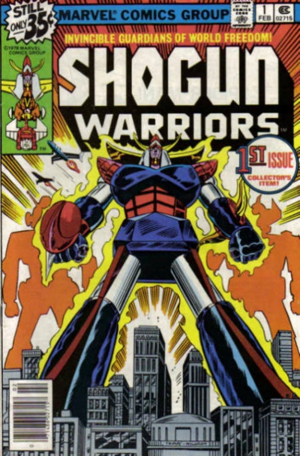 Shogun Warriors Volume 1 #1 Newsstand Edition