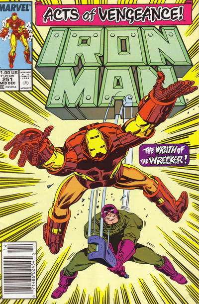 Iron Man #251 [Newsstand]