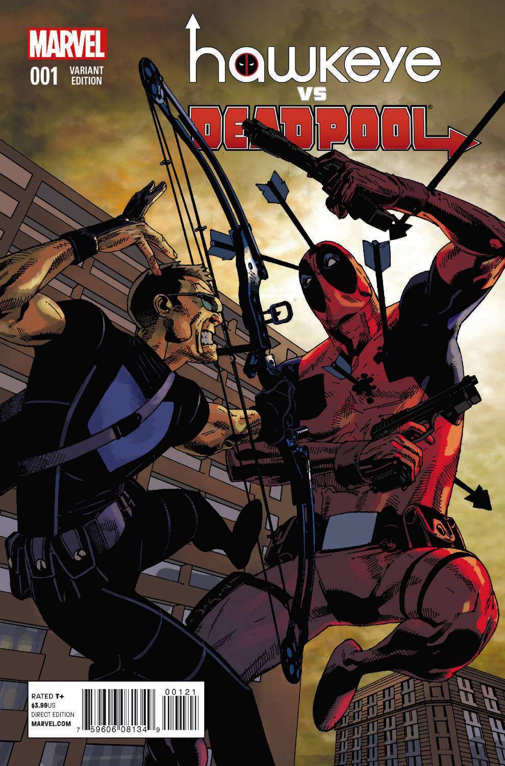 Hawkeye Vs Deadpool #1 Pearson Variant