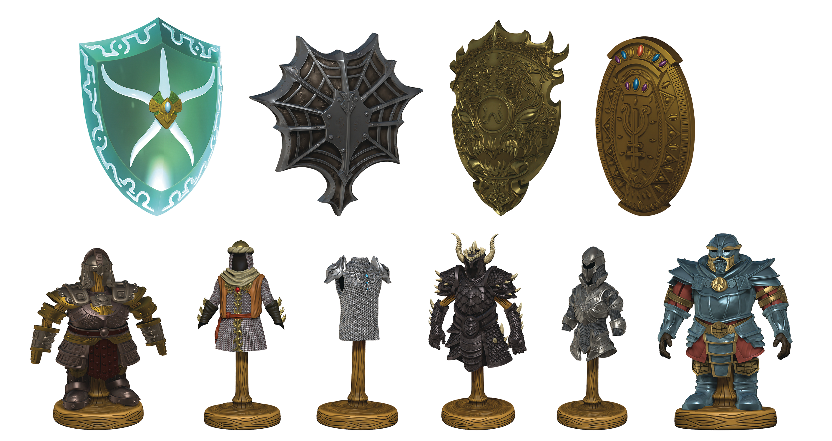 Dungeons & Dragons Icons Realms Magic Armor Tokens