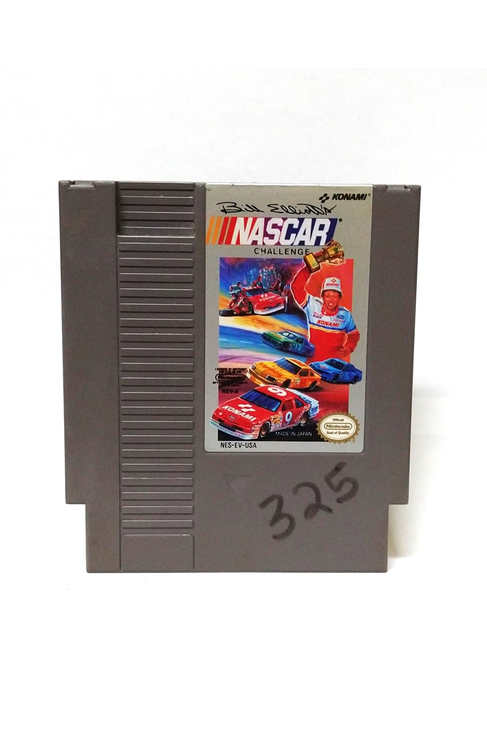 Nintendo Nes Bill Elliott's Nascar Challenge Cartridge Only (Good)