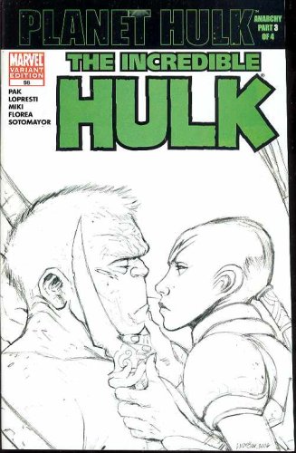 Incredible Hulk Sketch Variant #98