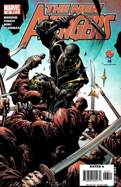 New Avengers #13 [Direct Edition]-Near Mint (9.2 - 9.8)