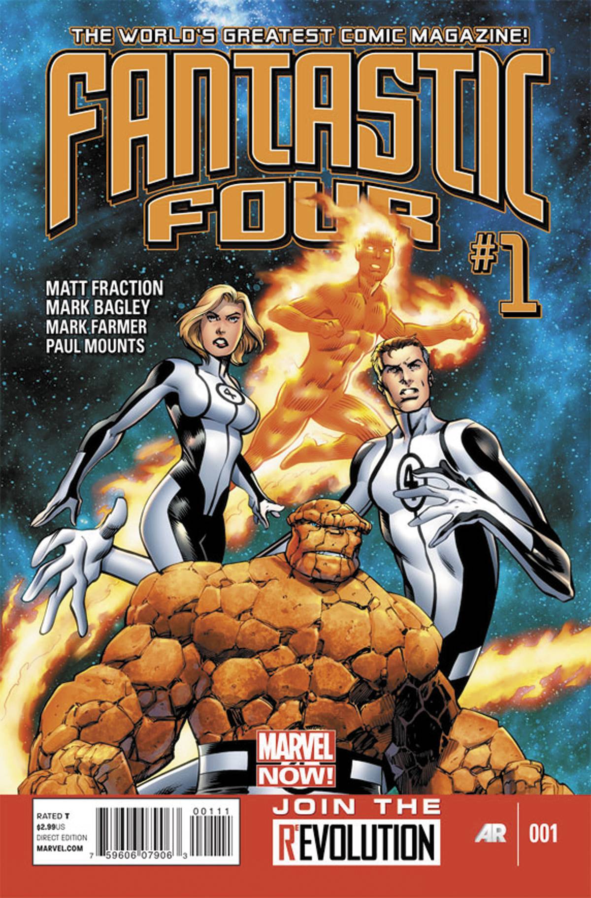 Fantastic Four #1 Blank Variant Now