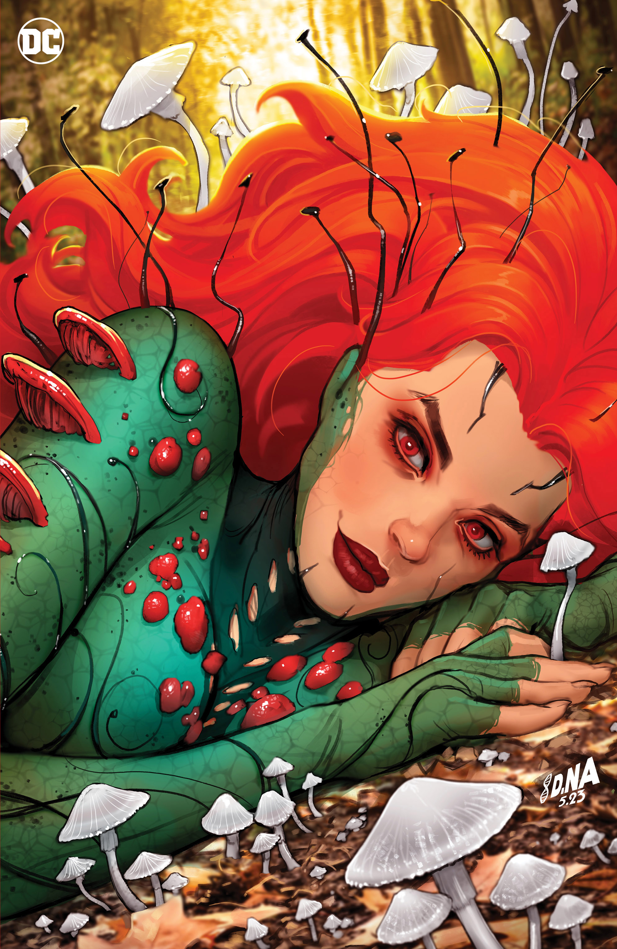 Poison Ivy #15 Cover E 1 for 50 Incentive David Nakayama Card Stock Variant