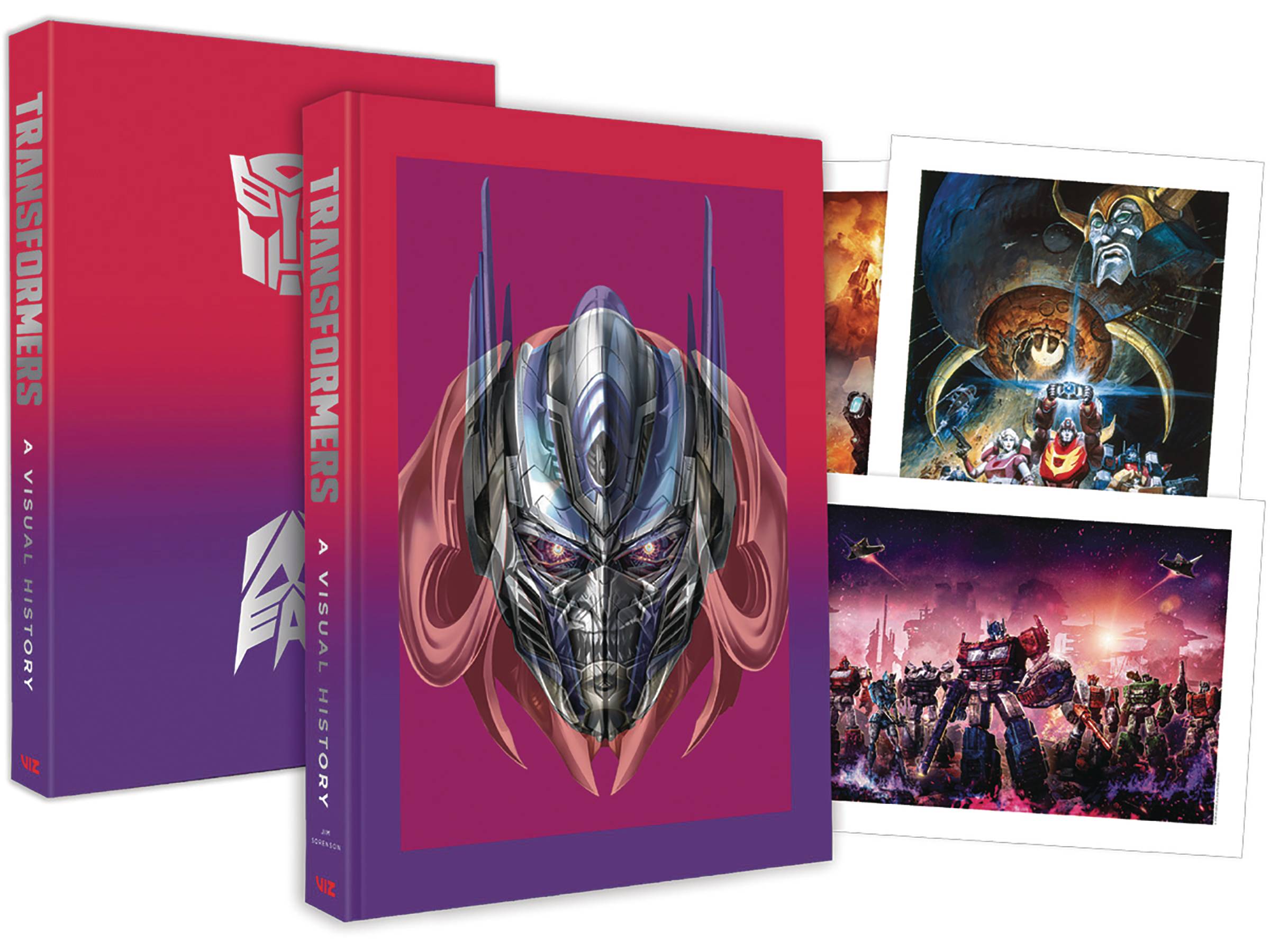 Transformers Visual History Hardcover Limited Edition