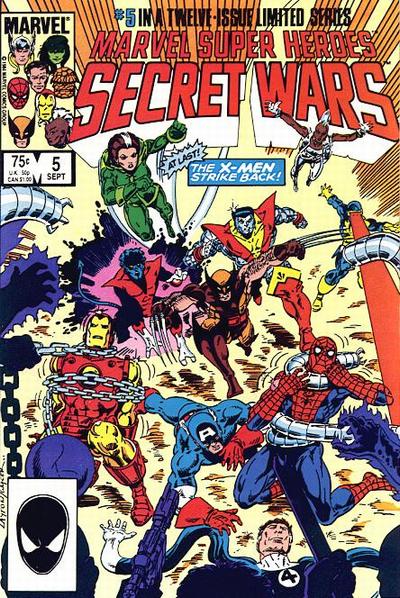 Marvel Super-Heroes Secret Wars #5 [Direct]-Fine (5.5 – 7)