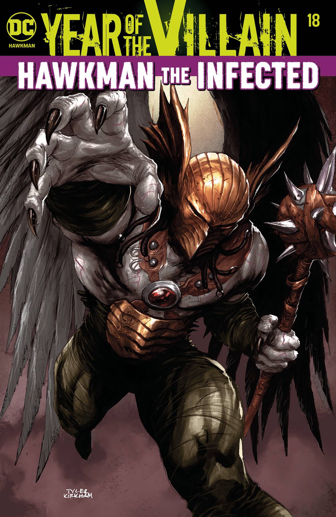 Hawkman #18 Year of the Villain Acetate