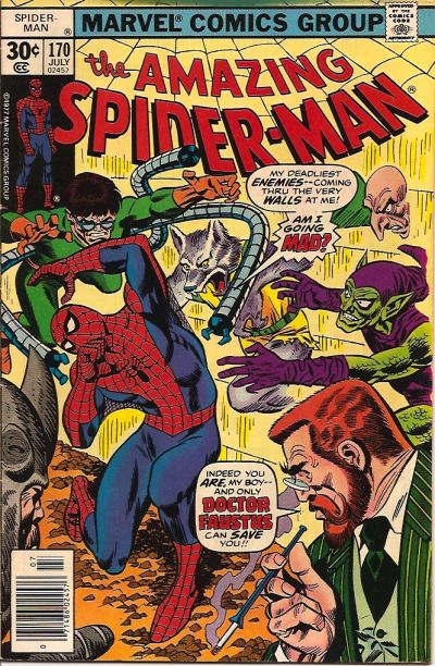 The Amazing Spider-Man #170 [30¢]-Fine+