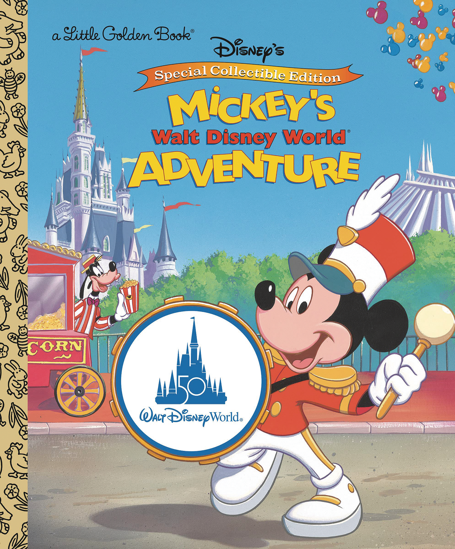 Mickeys Walt Disney World Adventure Little Golden Book