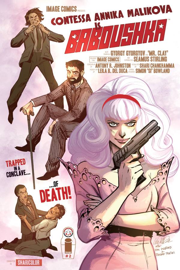 Codename Baboushka Conclave of Death #2 Cover B Del Duca