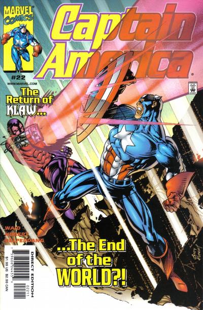 Captain America #22 [Direct Edition]