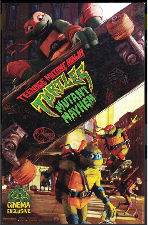 Teenage Mutant Ninja Turtles: Mutant Mayhem Cinema Exclusive-Near Mint (9.2 - 9.8)