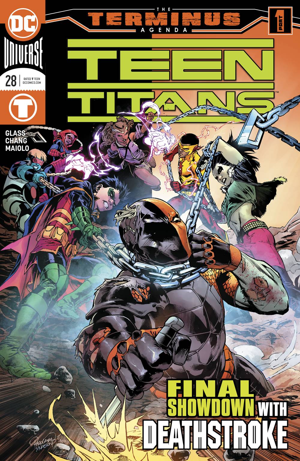 Teen Titans #28 Terminus Agenda (2016)