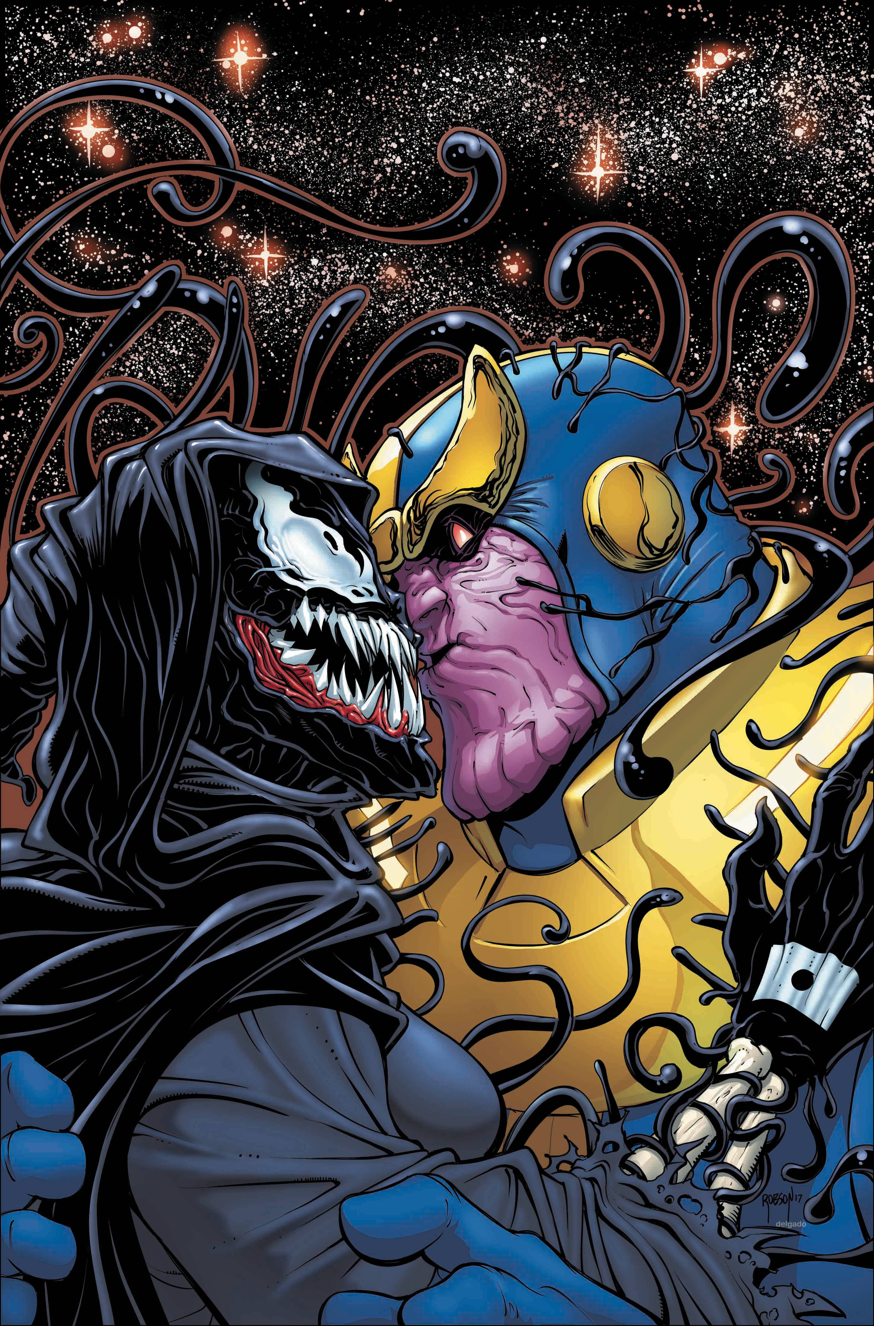 Thanos #11 Venomized Death Variant