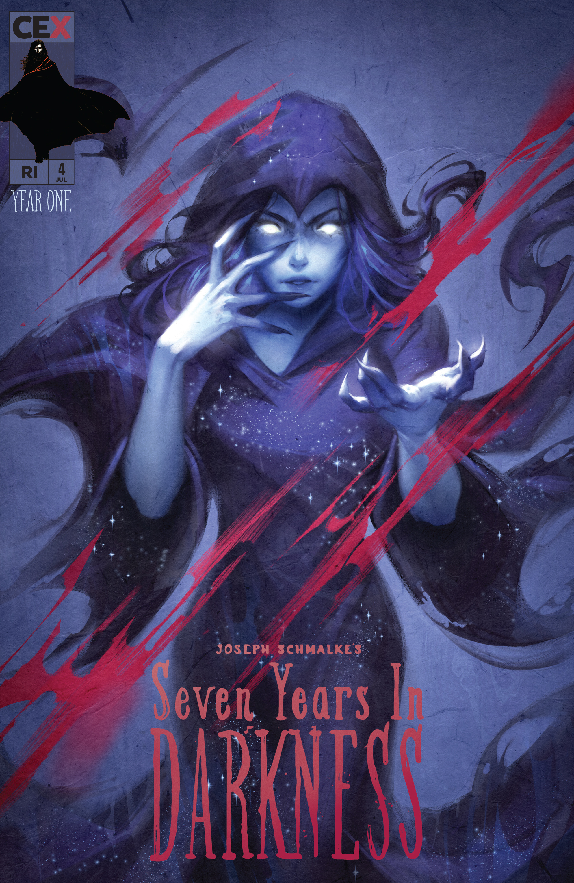 Seven Years In Darkness #4 Cover C 1 for 10 Incentive Amparo (Of 4)
