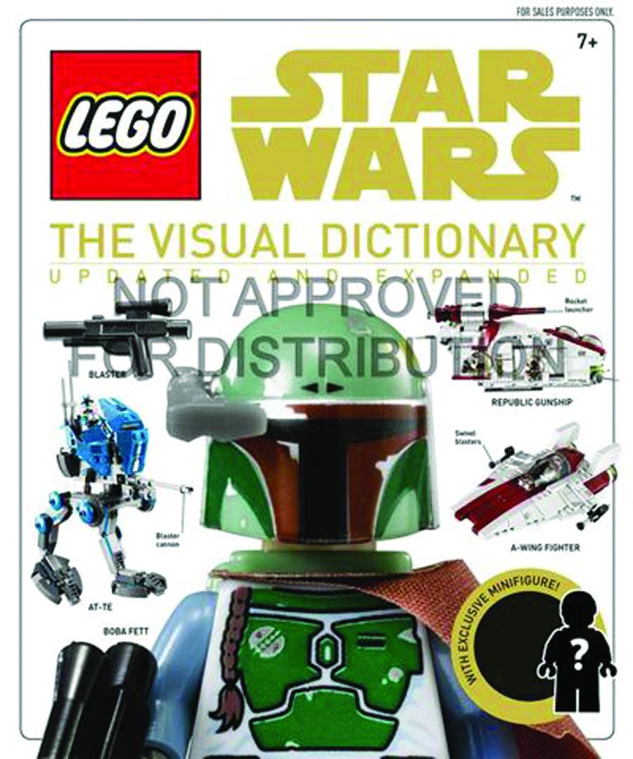Star Wars Lego Visual Dictionary Updated Expanded Hardcover