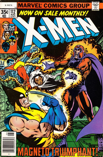 The X-Men #112 [Regular Edition]-Fair (1.0 - 1.5) Note: 1st Appearance of Asteroid M.