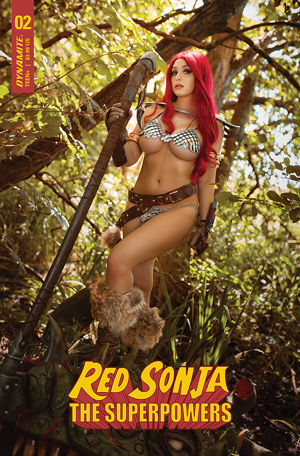 Red Sonja The Superpowers #2 Cover E Cosplay