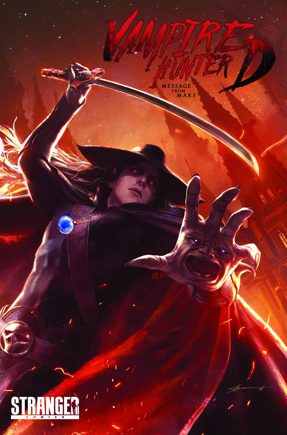 Vampire Hunter D Message Mars #1 Cover A Broussard