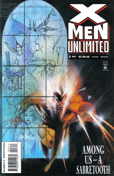 X-Men Unlimited #3 [Direct Edition]-Very Fine (7.5 – 9)