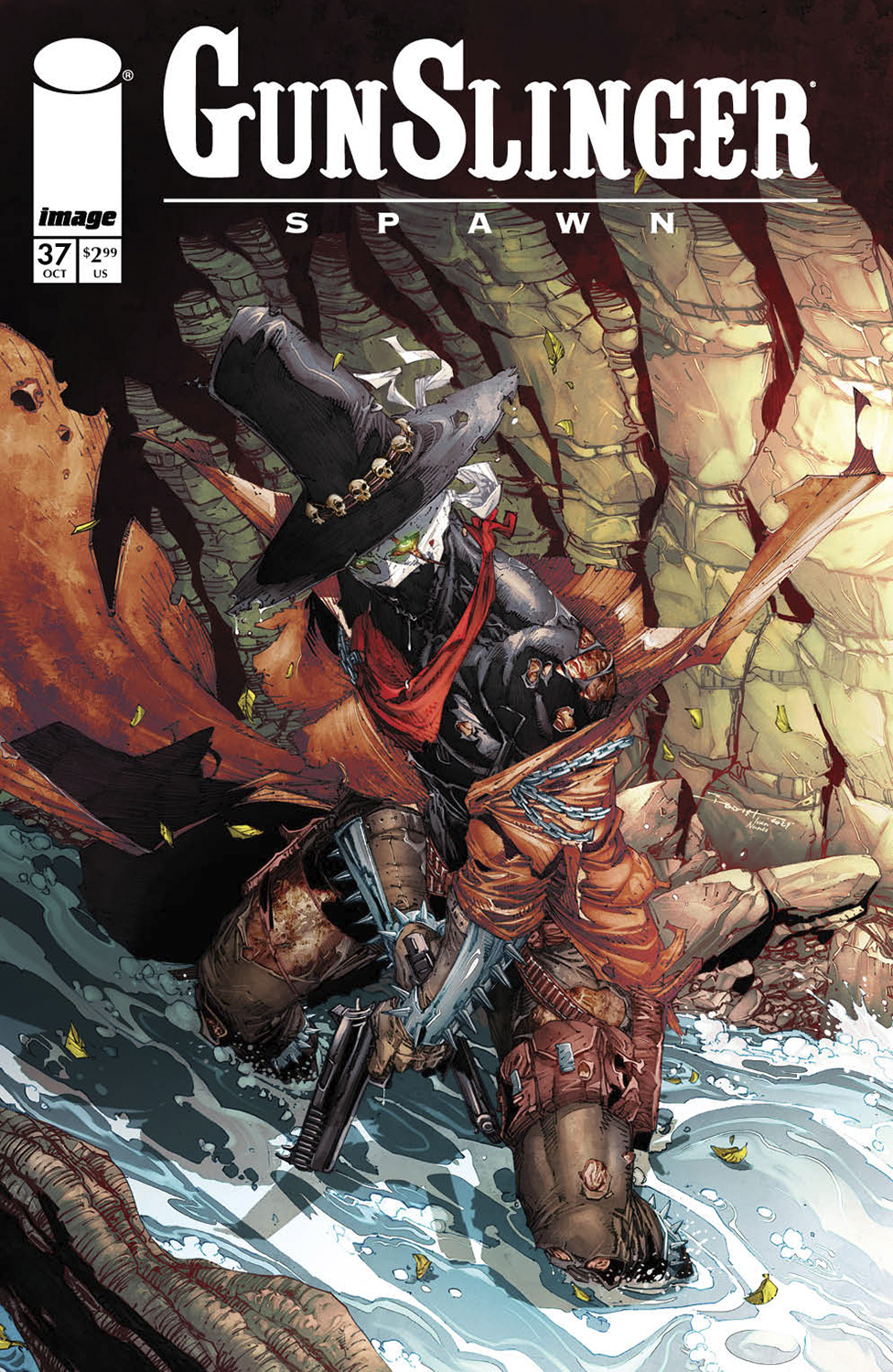 Gunslinger Spawn #37 Cover A Brett Booth