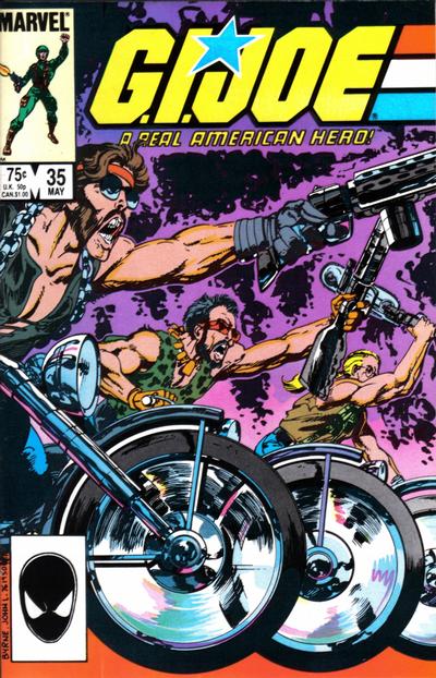 G.I. Joe, A Real American Hero #35 [Direct]-Fine (5.5 – 7)