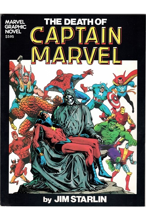 Marvel Graphic Novel 1 The Death of Captain Marvel