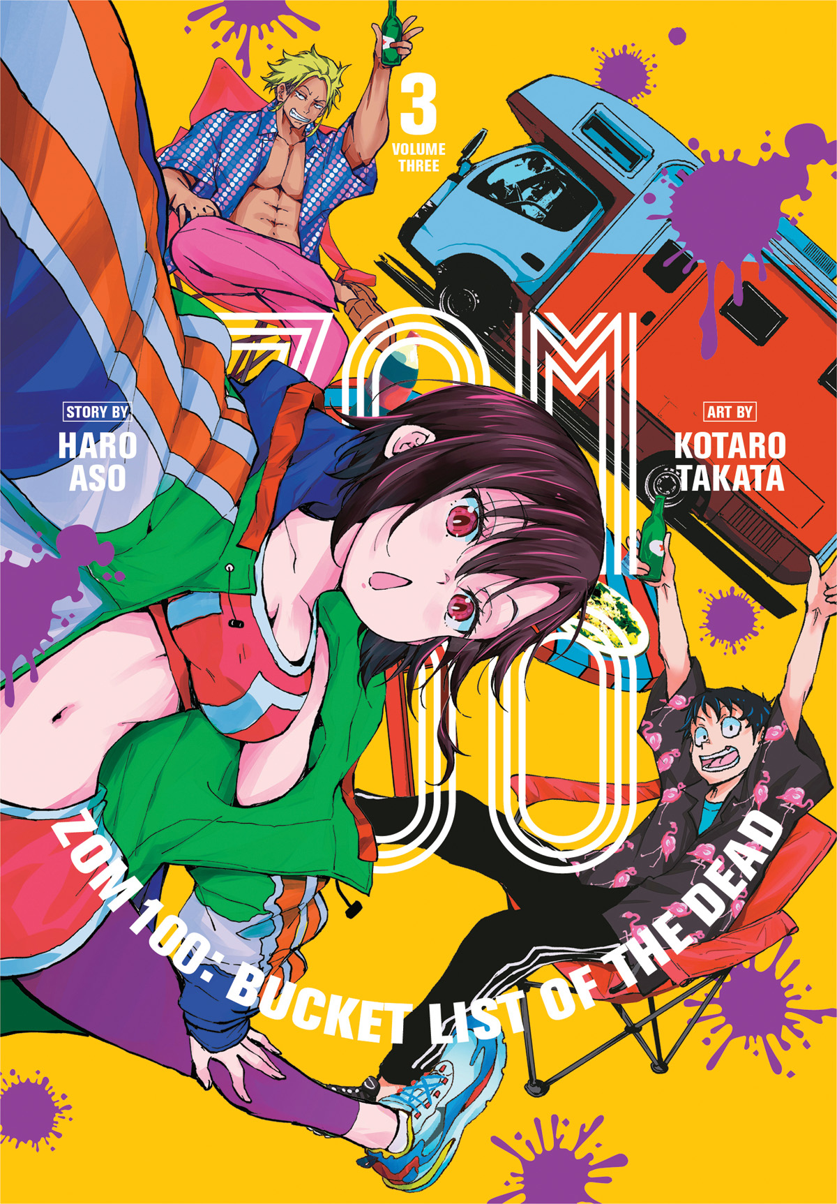 Zom 100 Bucket List of the Dead Manga Volume 3