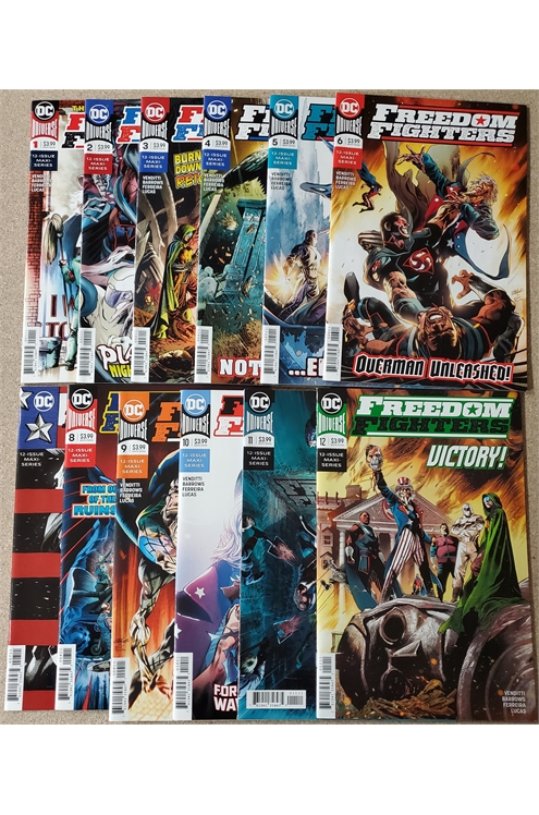 Freedom Fighters #1-12 (DC 2018) Set