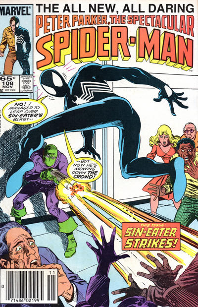 The Spectacular Spider-Man #108 [Newsstand]-Very Good (3.5 – 5)