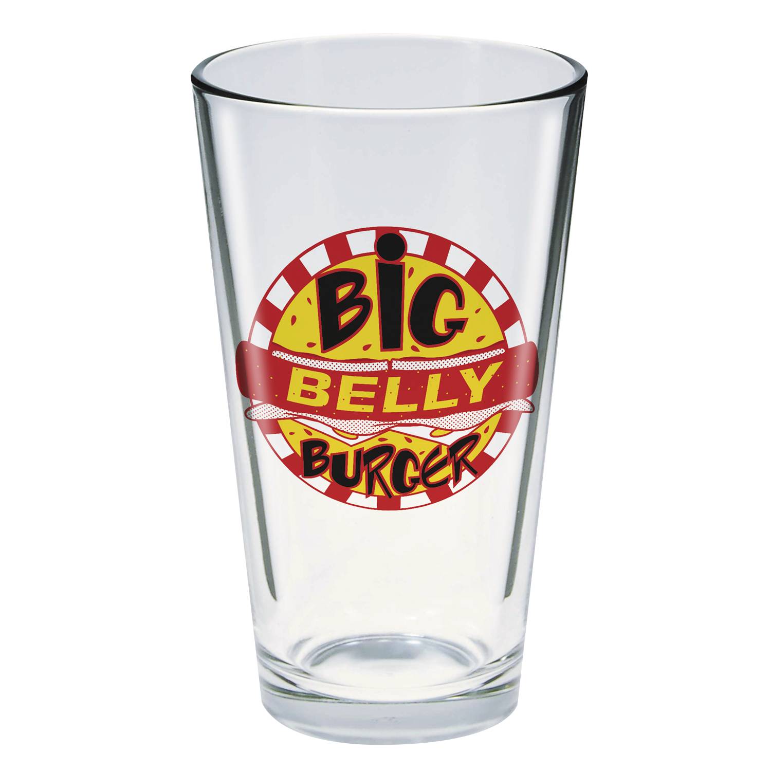 Toon Tumblers Arrow TV Big Belly Burger Glass