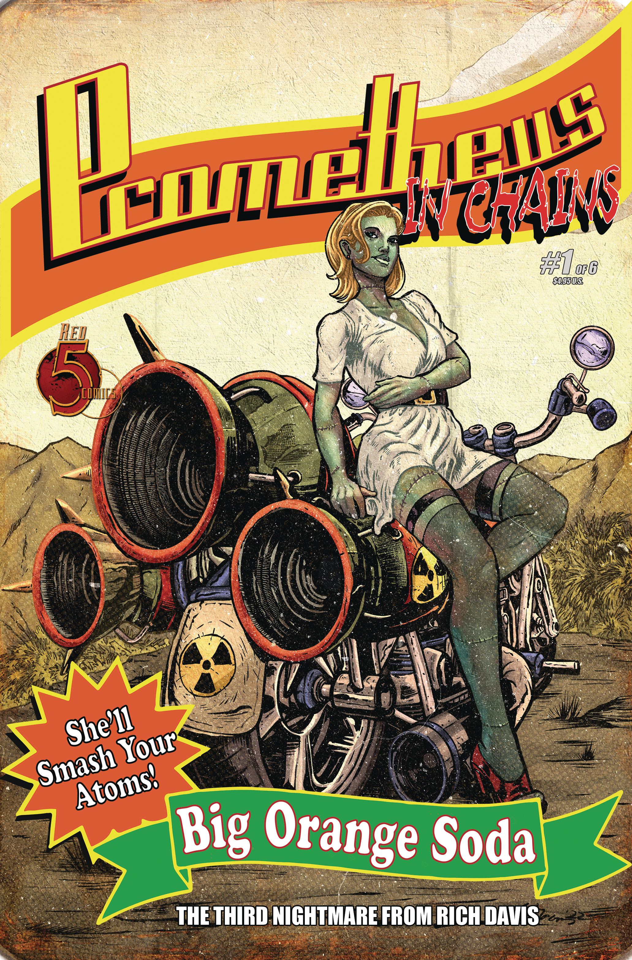 Prometheus In Chains #1 Cover B Les Lindon Garner (Mature)