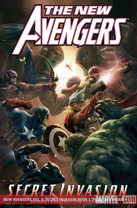 New Avengers Volume 9 Secret Invasion Book 2 Graphic Novel