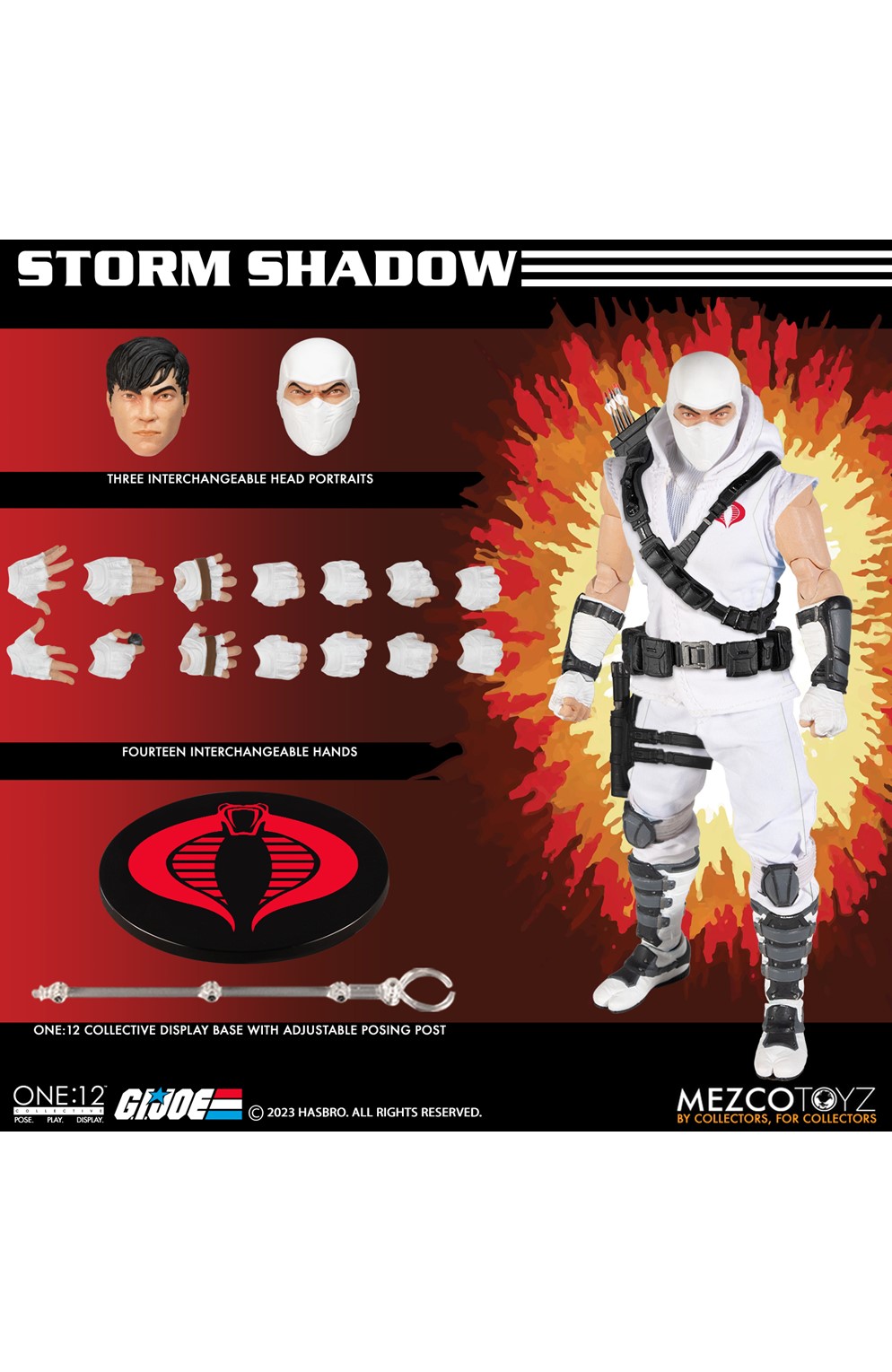 Mezco One:12 Collective GI Joe Storm Shadow
