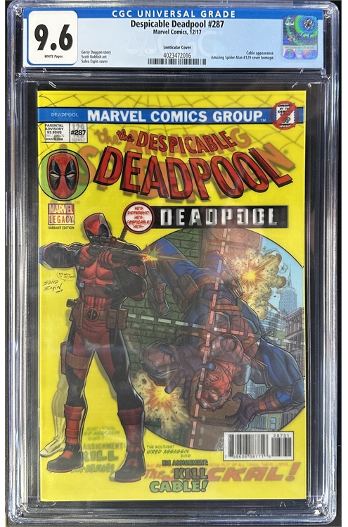 Despicable Deadpool #287 
