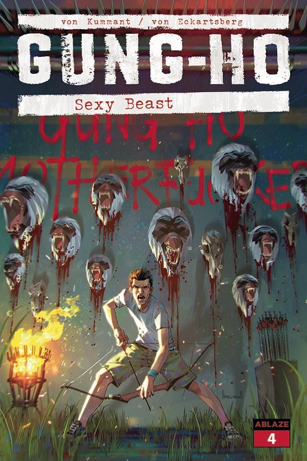 Gung Ho Sexy Beast #4 Cover A Kael Ngu (Mature)
