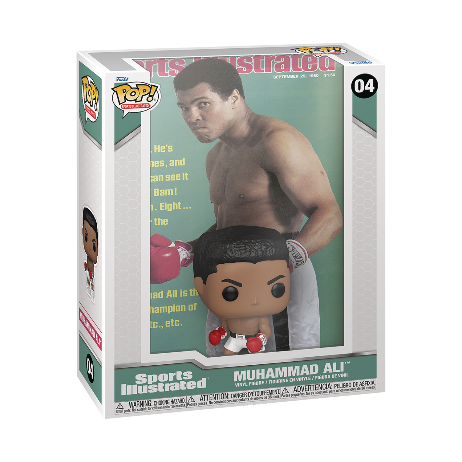 Funko Slam Cover Boxing Muhammad Ali Vinyl Figure