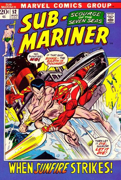 Sub-Mariner #52-Fine (5.5 – 7)