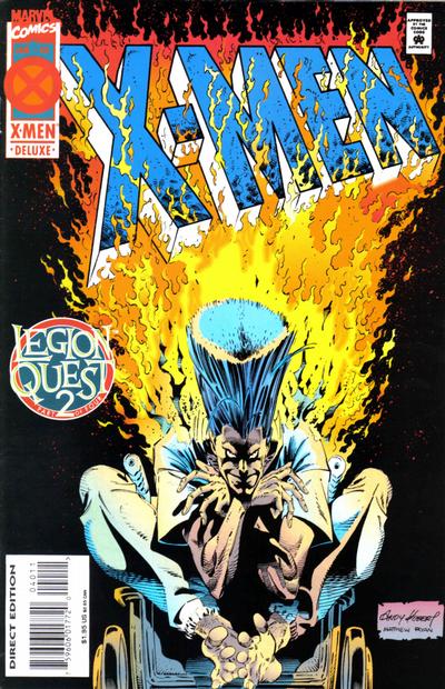 X-Men #40 [Deluxe Edition](1991)-Very Fine (7.5 – 9)