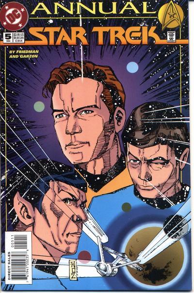 Star Trek Annual #5 (1989) [Direct Sales]-Very Good (3.5 – 5)